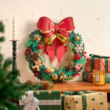 Cargar imagen en el visor de la galería, Puzzle 3D - Corona de Navidad