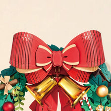 Cargar imagen en el visor de la galería, Puzzle 3D - Corona de Navidad