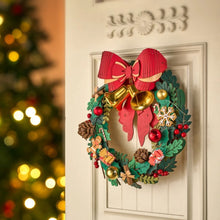 Cargar imagen en el visor de la galería, Puzzle 3D - Corona de Navidad