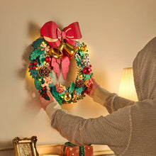 Cargar imagen en el visor de la galería, Puzzle 3D - Corona de Navidad