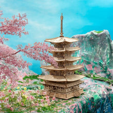 Cargar imagen en el visor de la galería, Puzzle 3D Pagoda de Cinco Pisos