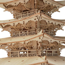 Cargar imagen en el visor de la galería, Puzzle 3D Pagoda de Cinco Pisos