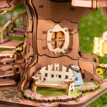 Cargar imagen en el visor de la galería, Puzzle 3D Casa del Árbol de Sakura