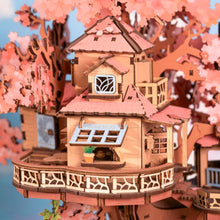 Cargar imagen en el visor de la galería, Puzzle 3D Casa del Árbol de Sakura