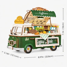 Cargar imagen en el visor de la galería, Puzzle 3D - Camión de café de Leo