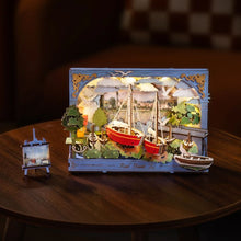 Cargar imagen en el visor de la galería, Puzzle 3D - Barcos rojos