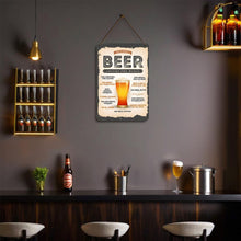 Cargar imagen en el visor de la galería, Pintar por Números Póster Metálico - Cerveza alrededor del Mundo