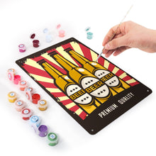 Cargar imagen en el visor de la galería, Pintar por Números Póster Metálico - Triple Explosión Cervecera