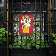 Cargar imagen en el visor de la galería, Pintar por Números Póster Metálico - Jarra de Cerveza Fría