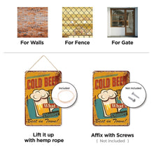 Cargar imagen en el visor de la galería, Pintar por Números Póster Metálico - Cerveza Fría para la Cena