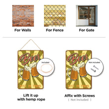 Cargar imagen en el visor de la galería, Pintar por Números Póster Metálico - Cerveza Fresca Dos Jarras