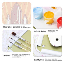 Cargar imagen en el visor de la galería, Pintar por Números Póster Metálico - Viaje al Espacio Exterior