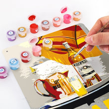 Cargar imagen en el visor de la galería, Pintar por Números Póster Metálico - Ricard Aperitivo de Anís Gris