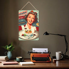 Cargar imagen en el visor de la galería, Pintar por Números Póster Metálico - Desayuno Vintage