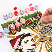 Cargar imagen en el visor de la galería, Pintar por Números Póster Metálico - Poder Femenino