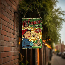 Cargar imagen en el visor de la galería, Pintar por Números Póster Metálico - Poder Femenino