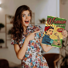 Cargar imagen en el visor de la galería, Pintar por Números Póster Metálico - Poder Femenino