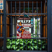 Cargar imagen en el visor de la galería, Pintar por Números Póster Metálico - Taller Willys