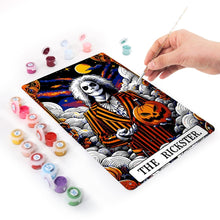 Cargar imagen en el visor de la galería, Pintar por Números Póster Metálico - El Bromista Rayas Naranjas