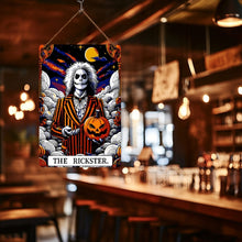 Cargar imagen en el visor de la galería, Pintar por Números Póster Metálico - El Bromista Rayas Naranjas