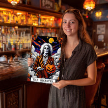 Cargar imagen en el visor de la galería, Pintar por Números Póster Metálico - El Bromista Rayas Naranjas