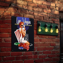 Cargar imagen en el visor de la galería, Pintar por Números Póster Metálico - Glamour de Las Vegas