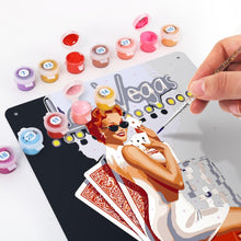 Cargar imagen en el visor de la galería, Pintar por Números Póster Metálico - Glamour de Las Vegas
