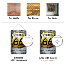 Cargar imagen en el visor de la galería, Pintar por Números Póster Metálico - Ruta 66