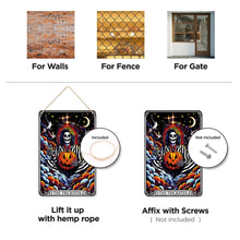 Cargar imagen en el visor de la galería, Pintar por Números Póster Metálico - El Bromista Rayas en Blanco y Negro