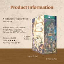 Cargar imagen en el visor de la galería, Book Nook - El Sueño de una Noche de Verano