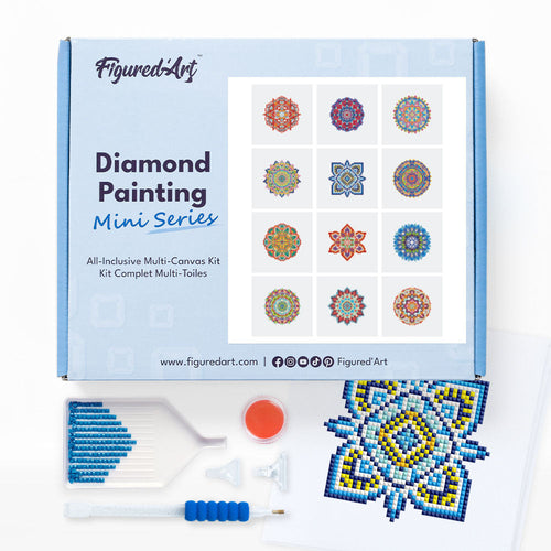 Mini Serie Diamond Painting - Mandalas