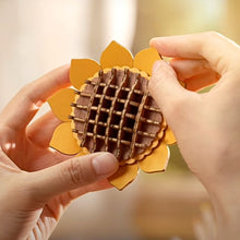 Cargar imagen en el visor de la galería, Puzzle 3D Caja de Flores de Madera