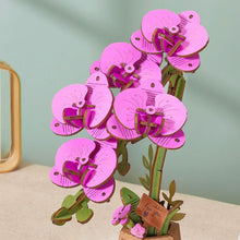 Cargar imagen en el visor de la galería, Puzzle 3D Orquídea Polilla Púrpura