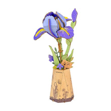 Cargar imagen en el visor de la galería, Puzzle 3D - Iris morado