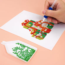 Cargar imagen en el visor de la galería, Mini Diamond Painting 15x20cm (2 piezas) - Bebidas y Coronas Festivas