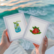 Cargar imagen en el visor de la galería, Mini Diamond Painting 15x20cm (2 piezas) - Escenas de la Mañana y la Noche