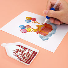 Cargar imagen en el visor de la galería, Mini Diamond Painting 15x20cm (2 piezas) - Cajas y Globos