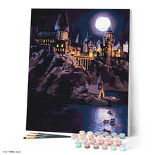 Cargar imagen en el visor de la galería, Harry Potter - Castillo de Hogwarts de noche