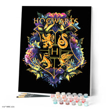 Cargar imagen en el visor de la galería, Harry Potter - Escudo floral de Hogwarts