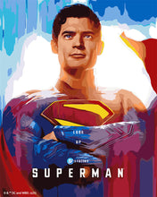 Cargar imagen en el visor de la galería, Pintar por numeros Figured'Art - Superman 2025 - Cartel