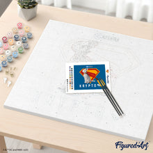 Cargar imagen en el visor de la galería, Superman - Krypto con el escudo “S”