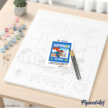 Cargar imagen en el visor de la galería, Superman volando con Krypto