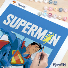 Cargar imagen en el visor de la galería, Superman corriendo