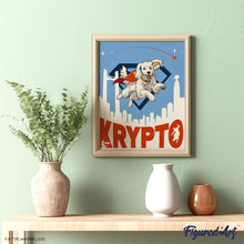 Cargar imagen en el visor de la galería, Superman - Krypto volando