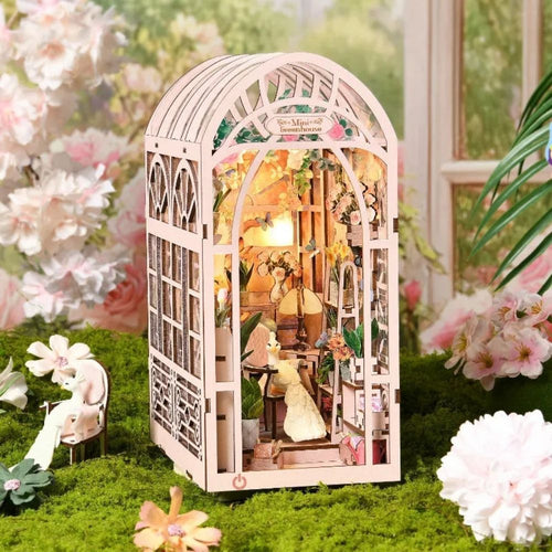 Book Nook ROMÁNTICO VENECIA De Madera Con Luz LED Y Placa Antipolvo – Maqueta 3D DIY Para Decoración Del Hogar Y Regalo Creativo