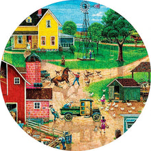 Cargar imagen en el visor de la galería, Puzzle de madera - Pueblo Colorido