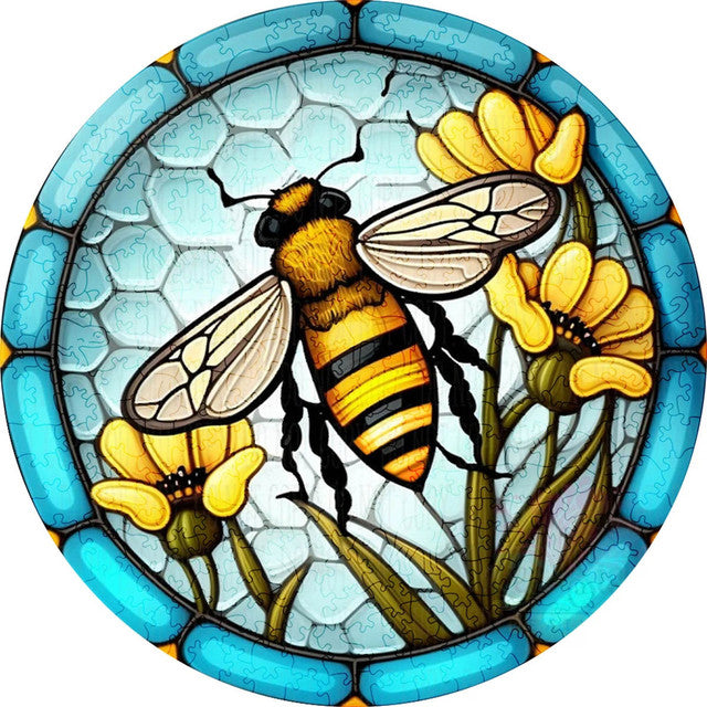 Puzzle de madera - Abeja Zumbadora