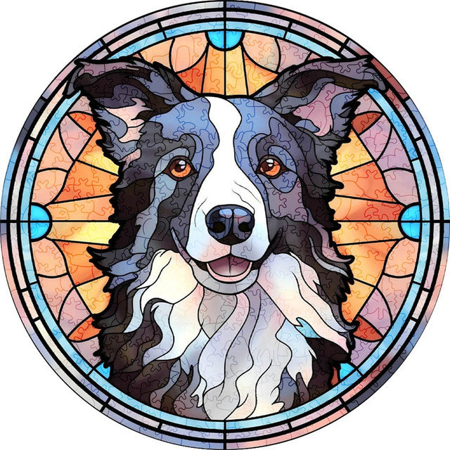 Puzzle de madera - Collie de Frontera