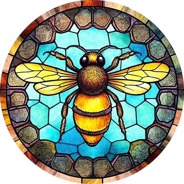 Puzzle de madera - Abeja Dorada de Miel