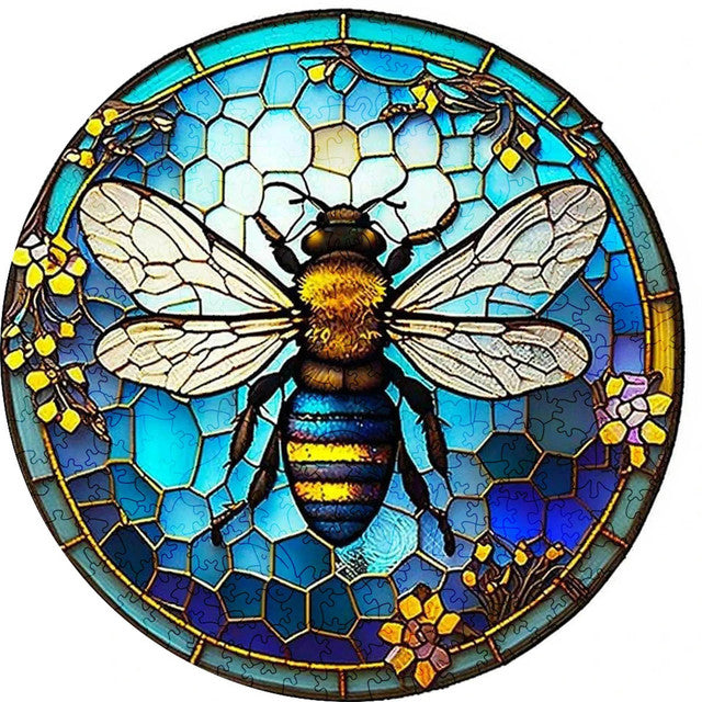 Puzzle de madera - Abeja de miel